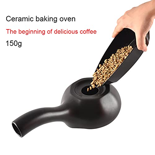 Torréfacteur grain de café céramique machine de cuisson manuelle pour poêle gaz - 4