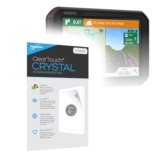 Évitez les rayures sur Garmin Dezlcam 785 Lmt-s avec le film protection BoxWave HD