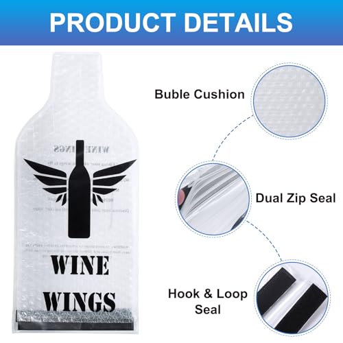 Sac protection bouteille vin voyage accessoire valise soute - 5