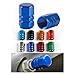 4/8Pcs Aluminum Alloy Car Wheel Tire Valve Caps Tyre Rim Stem Covers Airdust Waterproof Compatible WithAutomobiles Motorcycles Trucks Bikes(Golden-4Pcs)