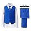 Royal Blue Vest Set