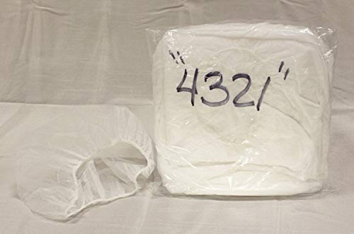 100 PCS--21", Disposable Bouffant (Hair Net) Caps, Spun-Bounded Poly, Hair Head Cover Net