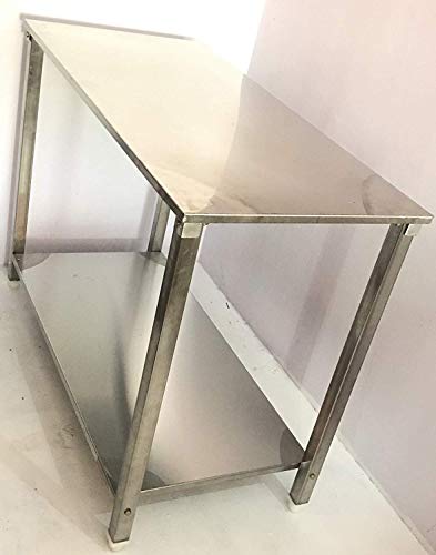 Image of Stainless Steel (SS Table, 45 x 26 inch x 34 inch (1 Under Shelf))