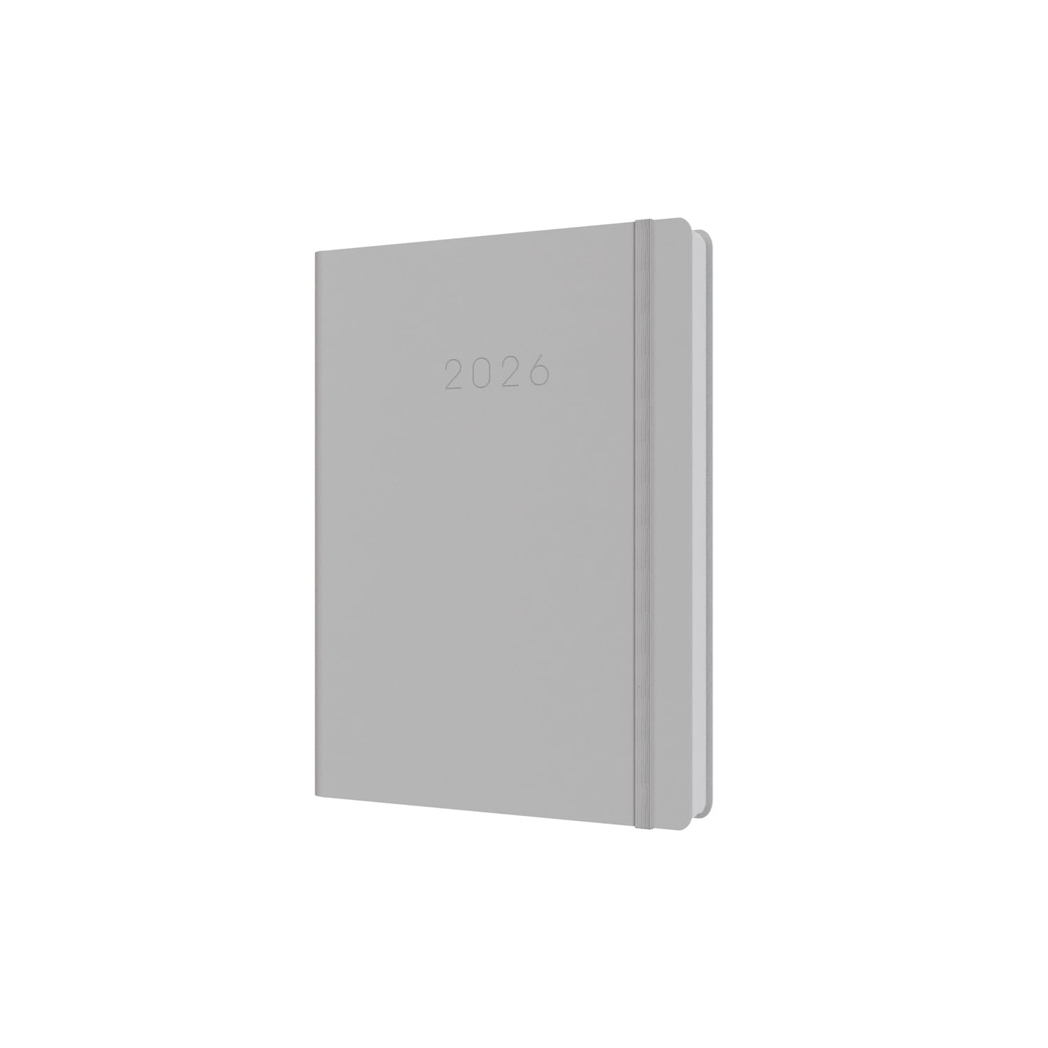 Collins - Legacy - 2026 12 Month Calendar Year Planner, Day-To-Page with 1/2 Hourly Appointments Diary, A5 Hard Cover - Grey (CL51.97-26) โ image 1