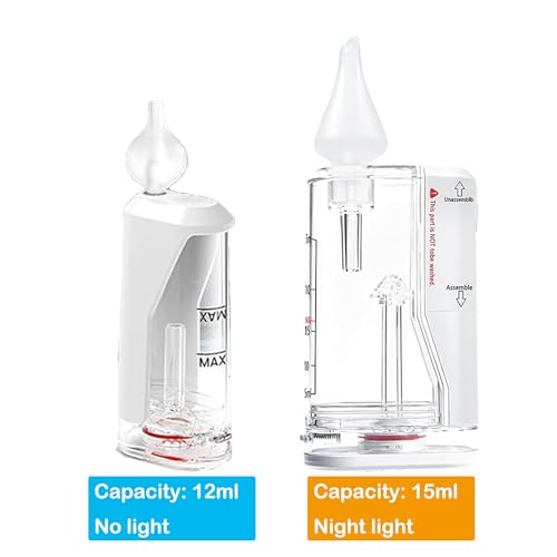Image of Replaceable Mucus Collector with Night Light Tip for SAICHEEK Electric Nasal Aspirator BC-026
