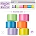 Mr. Pen- Satin Ribbon, 6 Rolls, 1 Inch, 5 Yards/Roll, Colorful Satin Ribbon 1 Inch