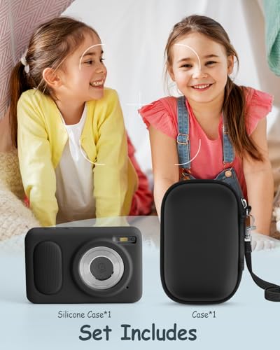 Maleta rígida para cámara CAMKORY DC403 con funda de silicona miniatura 6