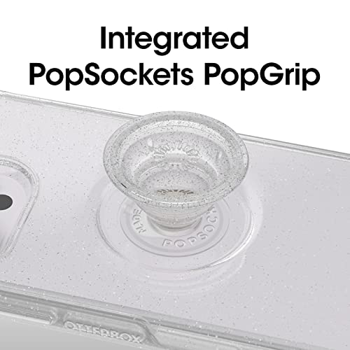 Funda transparente iPhone 14 Pro OtterBox Symmetry con PopSockets PopGrip integrado 3