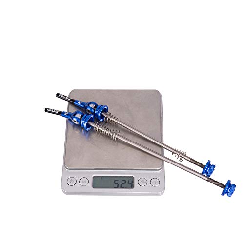 Alavanca de liberação rápida, Romacci Espetos de liberação rápida de cubo e eixo leve para bicicleta