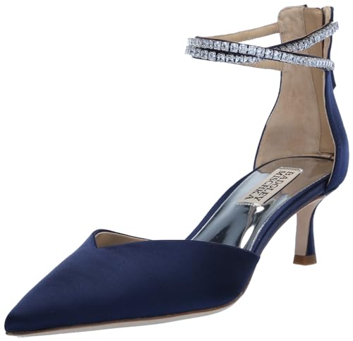 Image of Badgley Mischka Women's Lilibeth Dual-Strapped Kitten Heels
