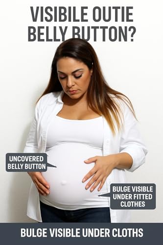 Brooke's Belly Button Covers – 10 Count | Pregnancy Essentials for Under Maternity Wear2