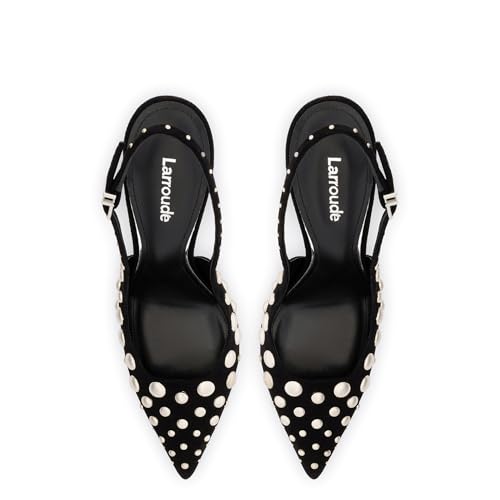 Kaitlan Studs Pump In Black Suede3