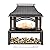 39" Fire Pits with Wood Storage for Outside, Large Wood Burning Outdoor Fireplace with Chimney, Mesh Spark Screen & Fire Poker, Idea for Backyard, Patio, Party, Camping, Picnic