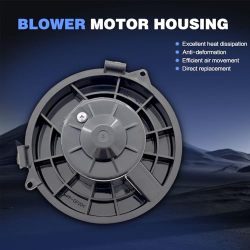Image of 700285 HVAC Blower Motor for Nissan Versa Sedan 1.6L 2012-2018 | Fit for Nissan Versa Note 2014 2015 2016 2017, Replace# 27226-3AN0A