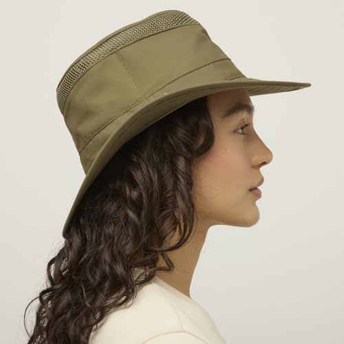 Image of Tilley LTM5 Airflo Medium Brim Hat - Ultralight, Buoyant & Breathable, UPF 50+ Sun Protection, Water-Resistant