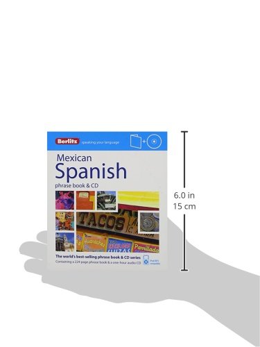 Berlitz Mexican Spanish Phrase Book & Cd (English And Spanish Edition) #TOP2