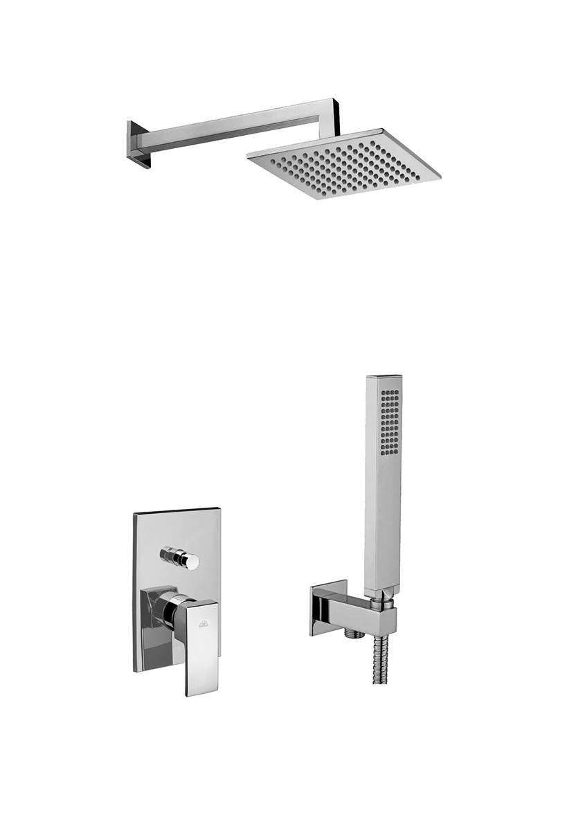 KITLES015CR Soluzione doccia con miscelatore LEVEL PAFFONI