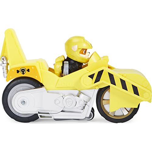 LA PAT' PATROUILLE - VEHICULE + FIGURINE RUBEN MOTO PUPS - Moto Avec Rétrofriction Et Figurine Amovible De Ruben - Paw Patrol - 6060543 - Jouet Enfant 3 Ans et +