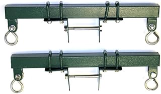 Eastern Jungle Gym Heavy Duty Brackets (Pair) for Backyard Swing Set Horse Glider