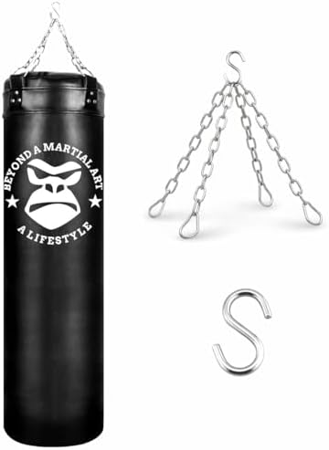 Saco De Pancada 120 cm Boxe Muay Thai Profissional Equipamento Luta Artes Marciais Esquivas Gorilla