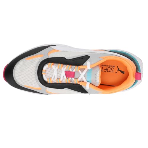 PUMA Womens Cassia Lace Up Sneakers Shoes Casual - White - Size 8 D4