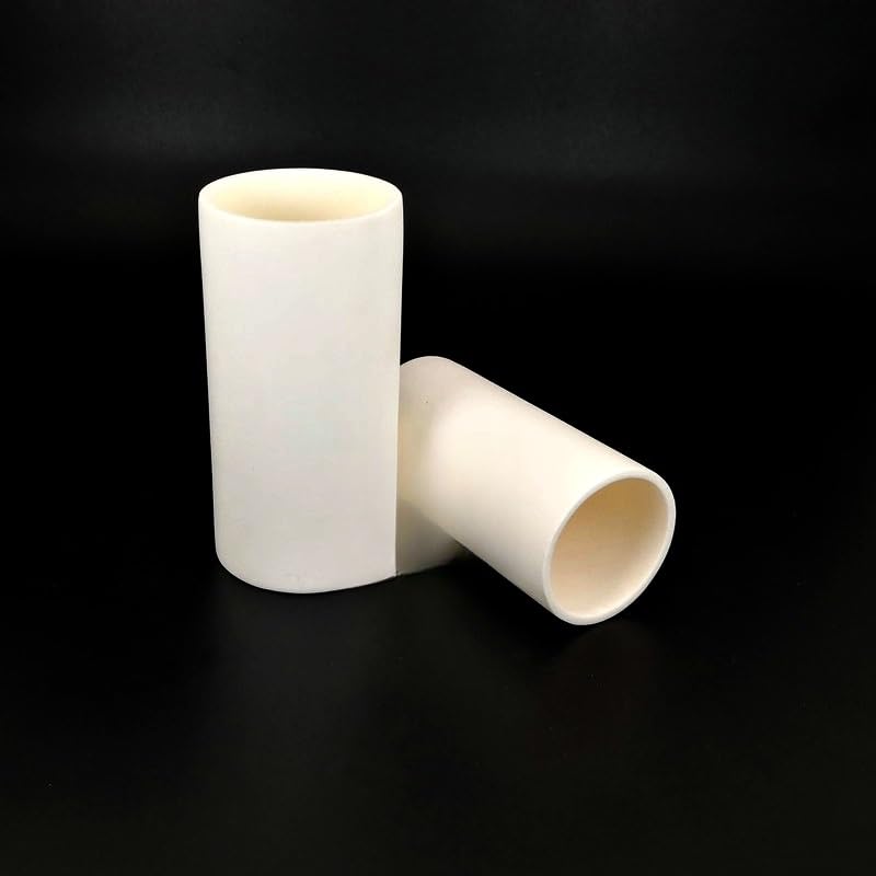 High-Temperature Alumina Corundum Crucible - 5ml to 1000ml for Lab Use, Max Temp 1600°C(100ml)