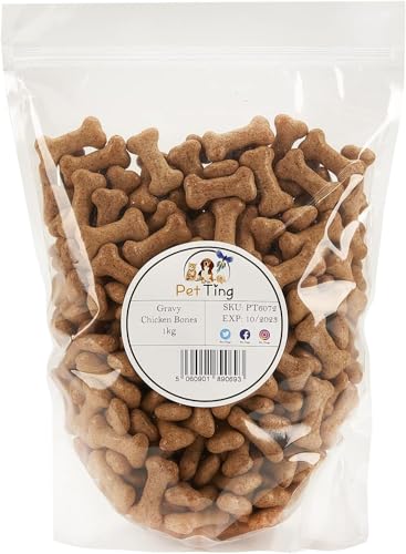 Premium Chicken Flavored Gravy Bones 1kg (Gravy Bones Chicken)