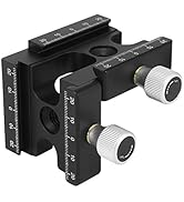 Haoge CP-RA90 Right Angle Clamp 90 Degree Double Quick Release L Clamp with 1/4 Screw Thread for ...