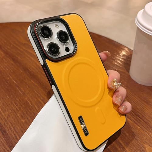 Coque iPhone 12 Pro antichoc magnétique en cuir souple