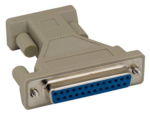 Cable Leader DB9 to DB25 at Modem Adapter (F/F)
