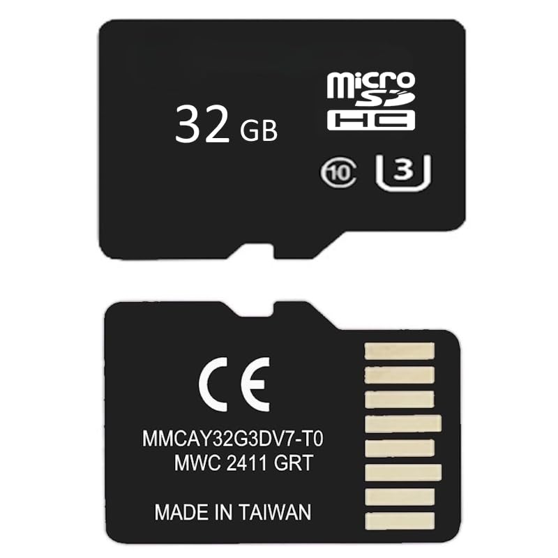 acce2s Carte Micro SD 32 Go pour Samsung Galaxy A17 A26 A16 A35 A55 A05s A25 A15 A34 A14 A04s A54 A33 A23 A13 A03s A40 A32 UHS-I U3