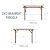 Backyard Discovery Beaumont 12' x 12' Traditional Cedar Wood Pergola Kit with Trellis Roof, All-Season Durability, High-Wind Rating, PowerPort, Shade for Outdoor Patio, Deck, Garden, and Entertaining