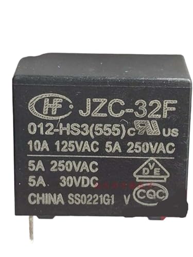 Relais JZC-32F 012-HS3 5A 12V pour éviter les pannes de commutation