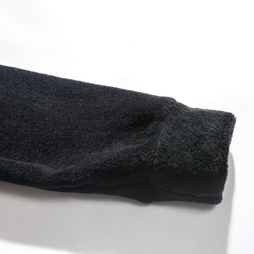 Ymosrh Men's Casual Hoodies, Fuzzy Fleece Hoodie Fall Winter Warm Pullover Hooded Sweatshirts with Pocket, S-2XL4