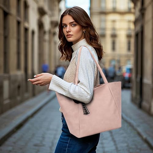 Image of TANTOMI Tote Purse for Women Large Shoulder Bag for Work Travel Purse and Handbags Weekender Bag with Zipper