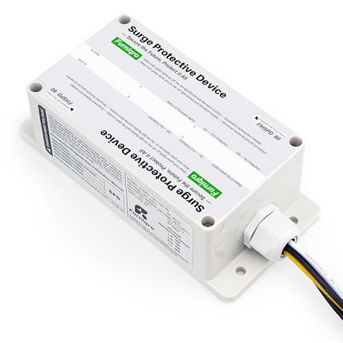 FHSPD60 Whole House Surge Protector FS60 Surge Protector Whole House Surge Protection Device Rated for 60,000 Amps, Whole Home Surge Protector, Indoor/Outdoor Use, 120/240V