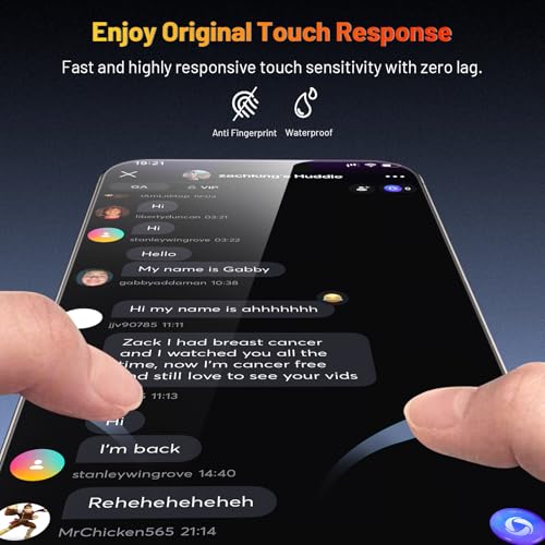 Image of SHILD (Pack of 2 Tempered Glass Screen Protector for iPhone 16 Pro Max (6.9-inch) | 9H Hardness | HD Clarity | Easy Installation Tray | Scratch & Impact Resistant | Military-Grade Shatterproof