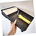Balacoo 4Pcs Durable Paint Tool Brush Tray Thickened Black Design for Easy Cleaning and Storage for Home Decorating Projects