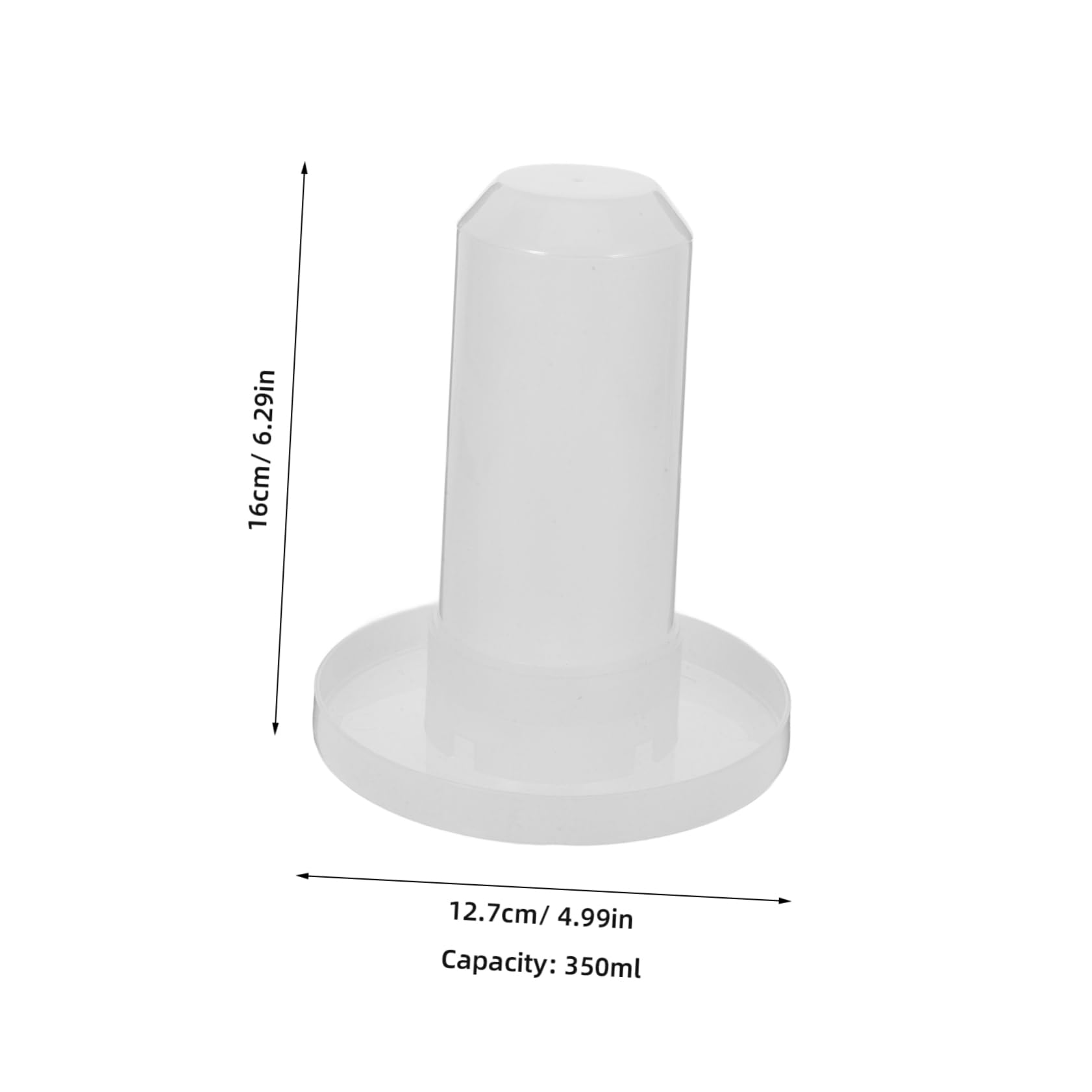 Sosoport Automatic Chicken Water Dispenser Feeder System Replaceable Waterer Cups for Poultry Ducklings Capacity for Bird Care and Feeding Needs