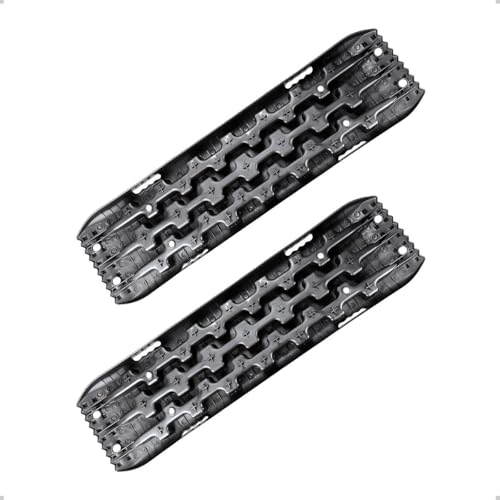 Par Prancha Desatolagem Veículos 4x4 Off Road Trilha Preto - Preto