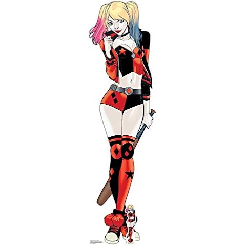 Star Cutouts Harley Quinn Baseball Bat Cutout Cover