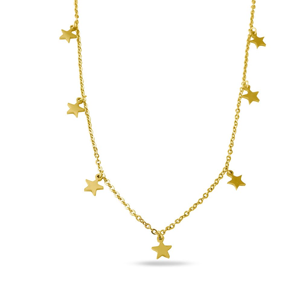 palmonas Starry Night Necklace for Women - Gold Plated Necklace Chain, Waterproof & Anti Tarnish Jewellery | Gift For Women & Girls-picture-37