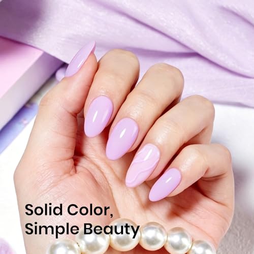 Image of beetles Pink Gel Polish - 1pc 15ml Pastel Pink Lavender Violet Mauve Color Milky Taro Soak Off Uv LED Nail Lamp Polish Nail Art Manicure Salon DIY Home Solid Color Gel
