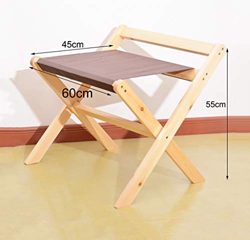 Porte-bagages pliant en bois blanc : support de valise chic pour le sol