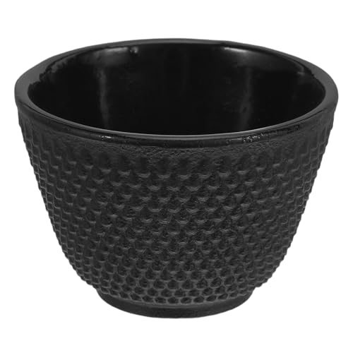 IDEANATEGRATE ���B���e�[�W���S�e�B�[�J�b�v �A�W�A���e�B�[�J�b�v �`���I�ȓS���}�O�J�b�v 110ml �����J���t�[�e�B�[�J�b�v �e�B�[���[����I�t�B�X�̉ƒ�ɍœK - �u���b�N