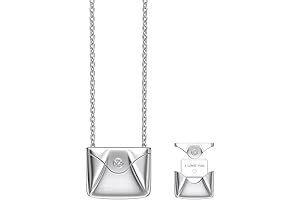 Love Letter Necklace Enveloped in Elegance