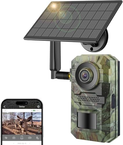 Solar Panel Cell Service Trail Camera Solar Powered Security