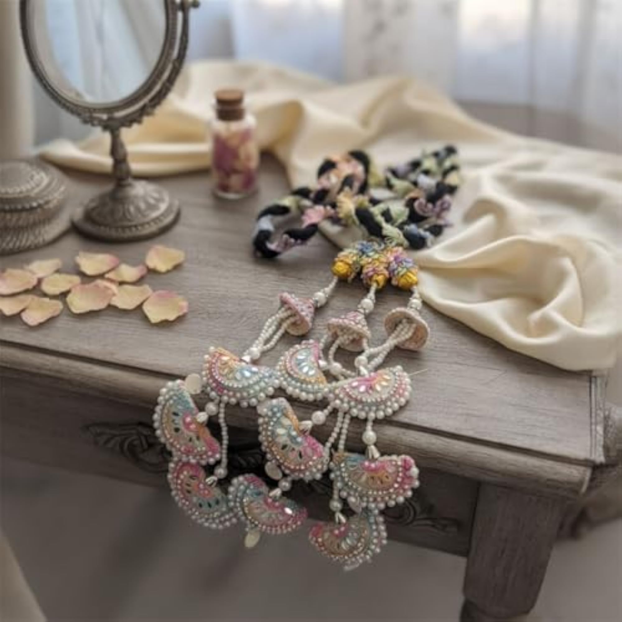 Punjabi Bridal Paranda Braided Hair Extension