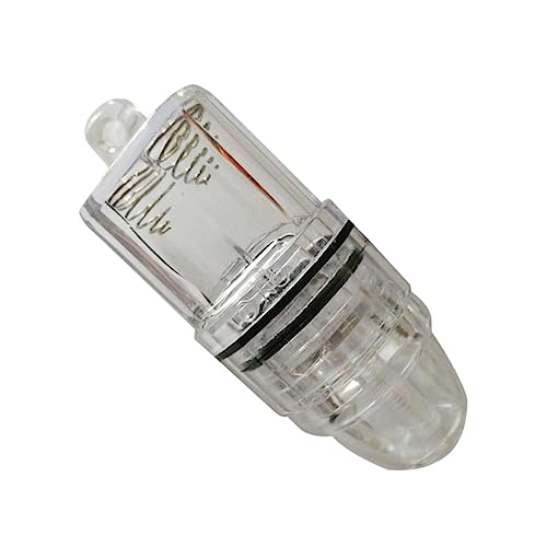 Abaodam LED Underwater Green Fishing Lamp Battery Powered Night Fishing Lure Light Days Continuous Lighting Attracts Predatory Fish for Deep Sea