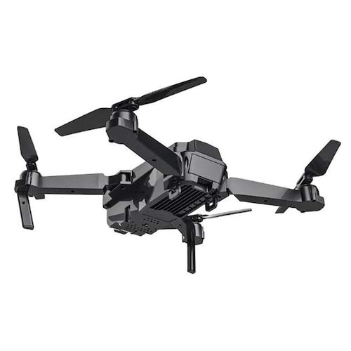 HaiMa Sg107 Hd Aerial Folding Rc Camera Drone Con Switchable 4K 50X Zoom Rc Quadcopter Rtf - Flusso Ottico 4K Nero Con Borsa